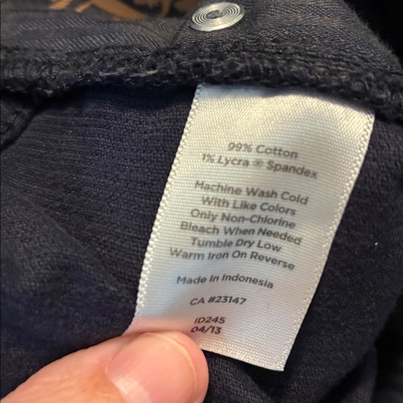 Talbots Heritage Navy Corduroy Pants 22W - Picture 5 of 5